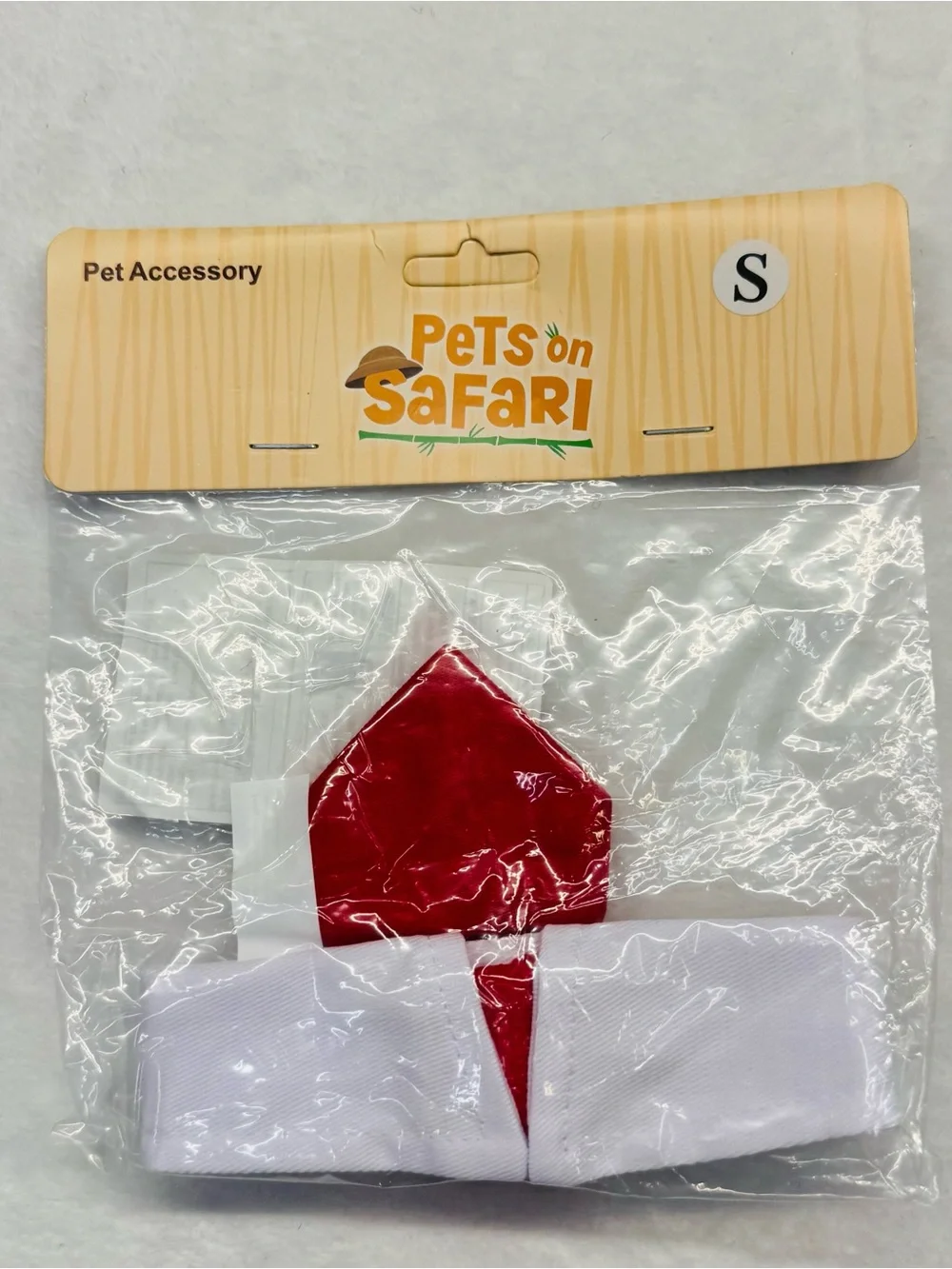 Pet Tie Collar for Cats and Small Dogs - Black or Red